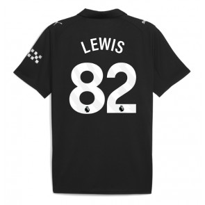 Lacne Muži Futbalové dres Manchester City Rico Lewis #82 2025-26 Krátky Rukáv - Preč
